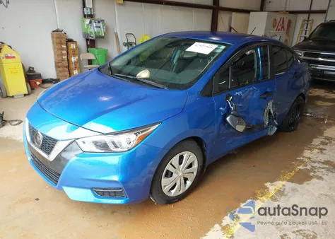 2021 Nissan Versa S Xtronic Cvt from USA, damaged, VIN 3N1CN8DV4ML895006